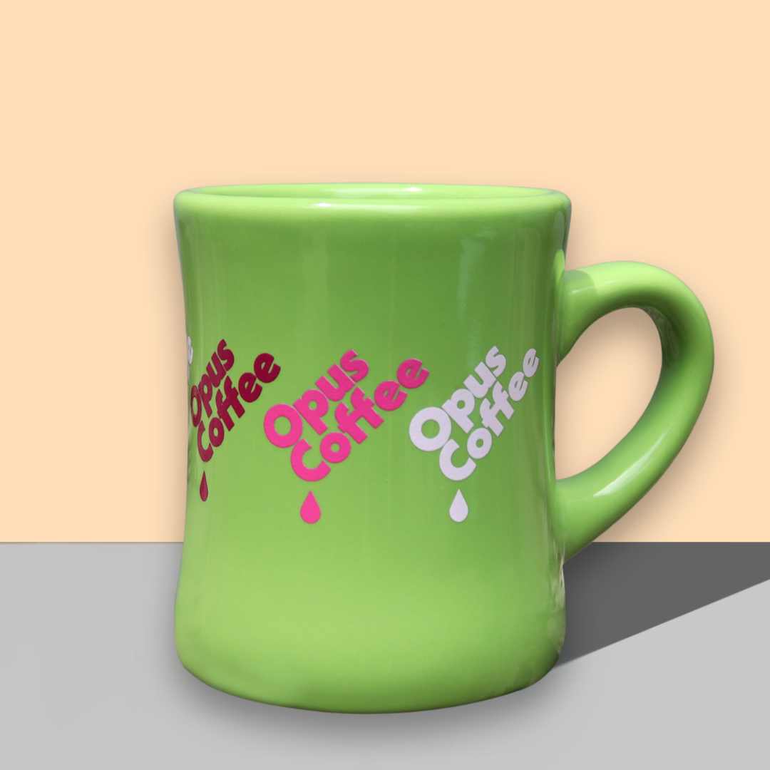 Green Diner Mug