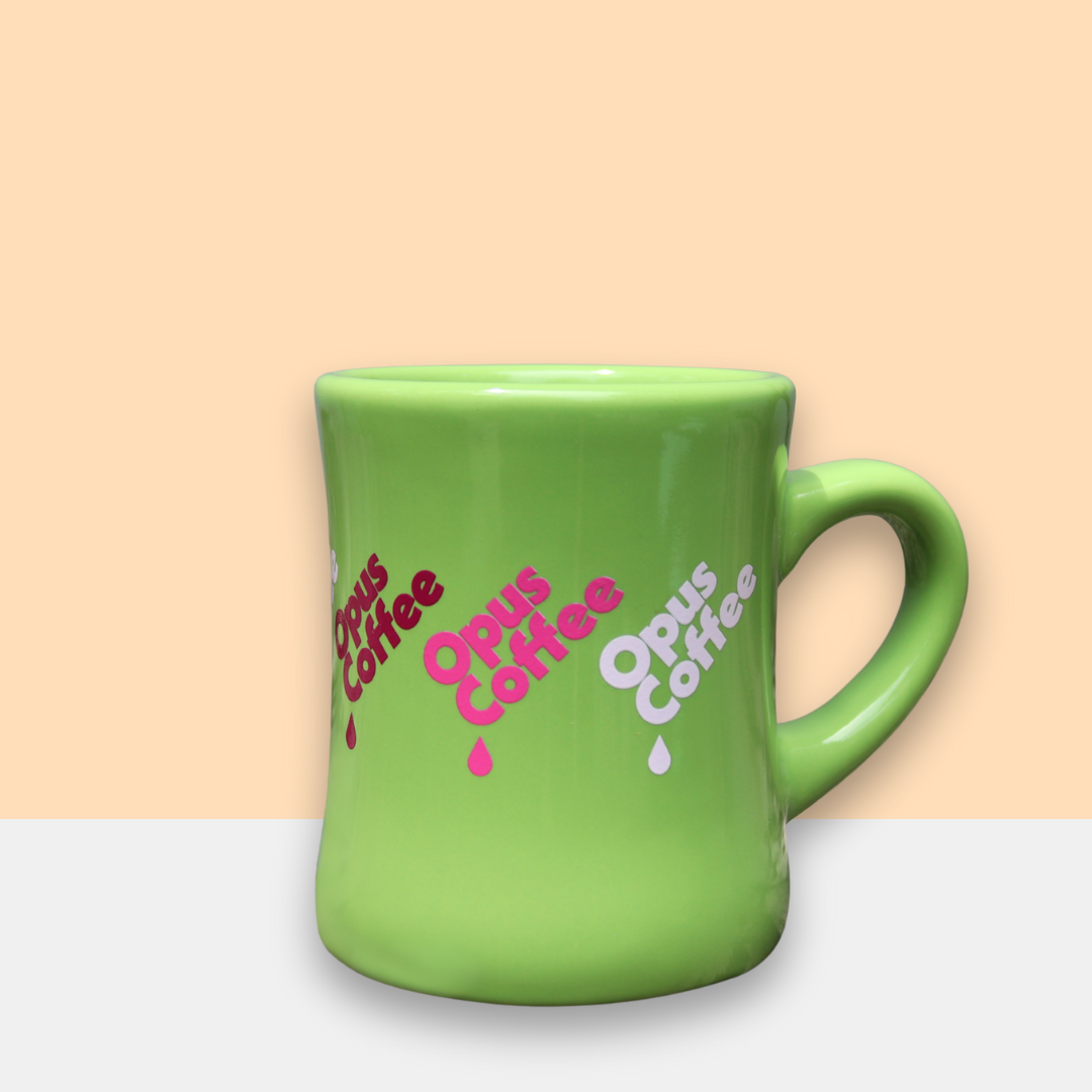 Green Diner Mug