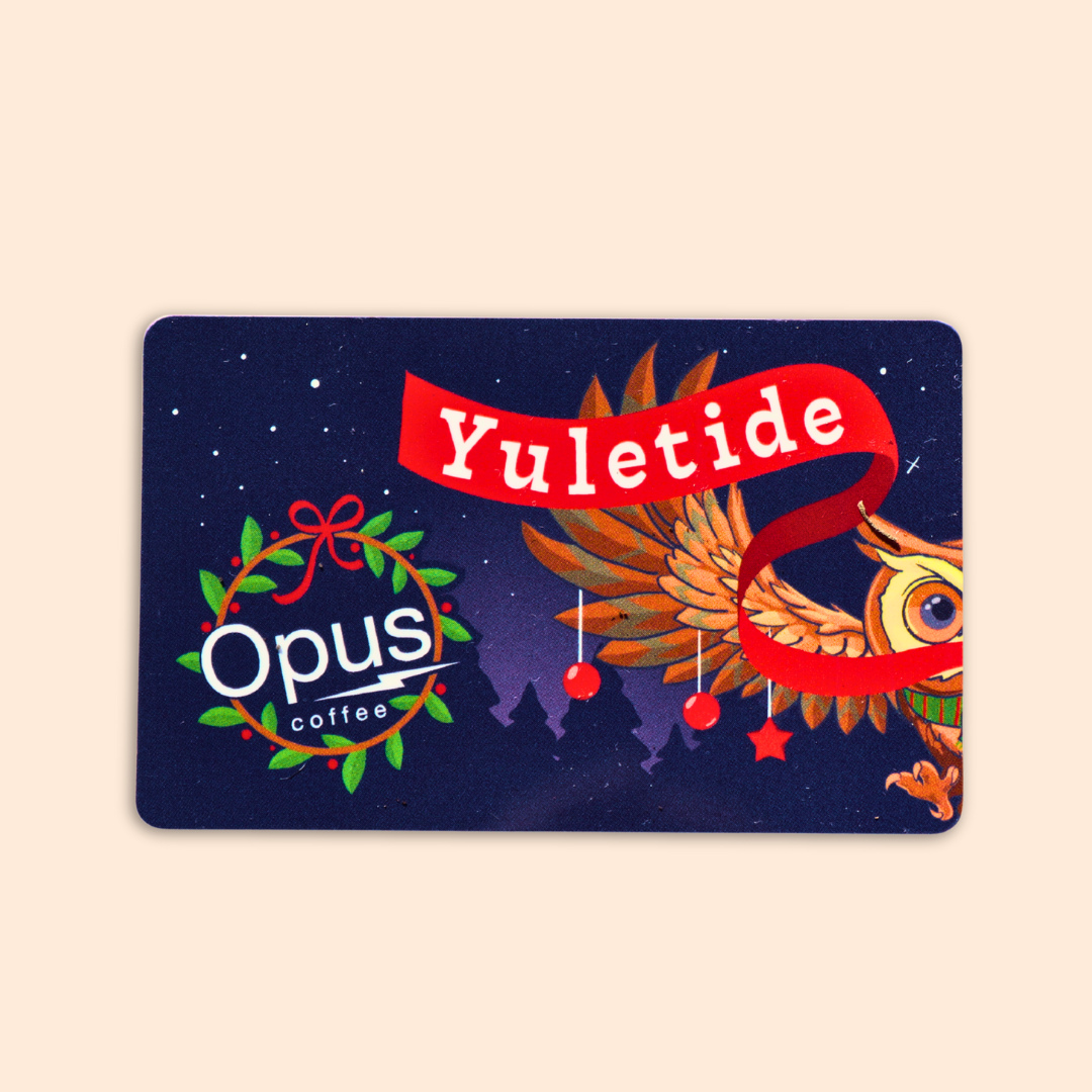 Yuletide Opus Gift Card