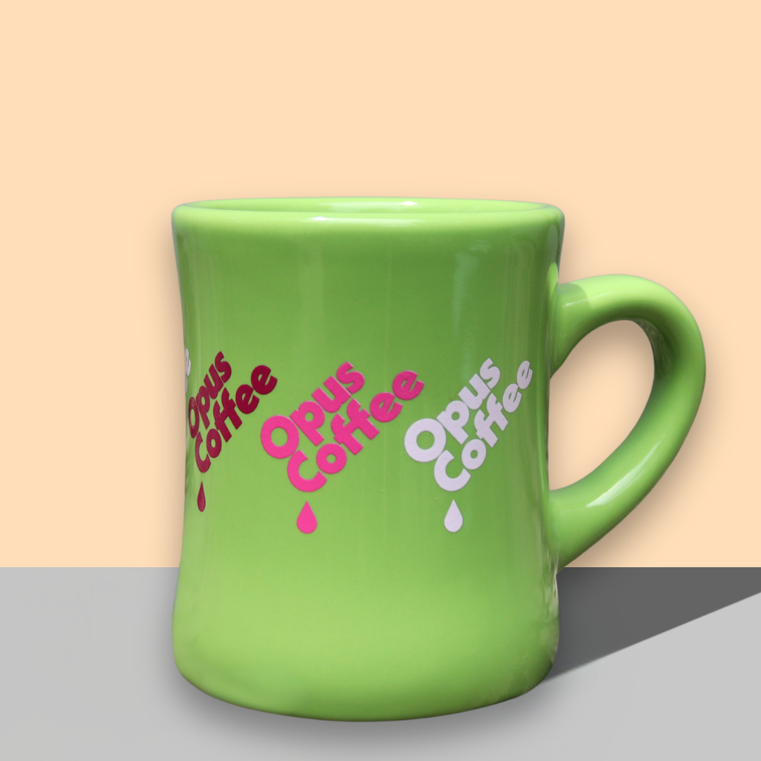 Green Diner Mug