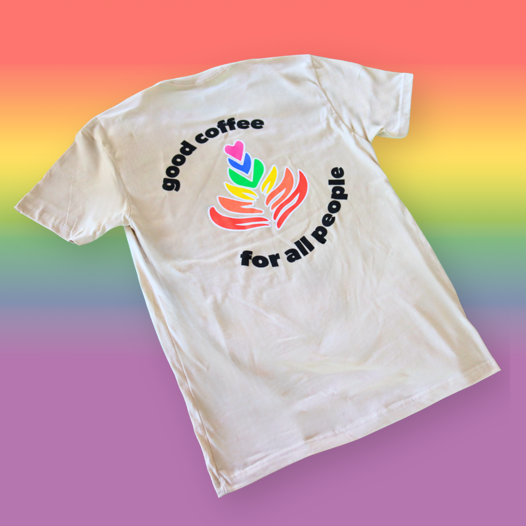 Opus Pride Shirt (good coffee for all people)