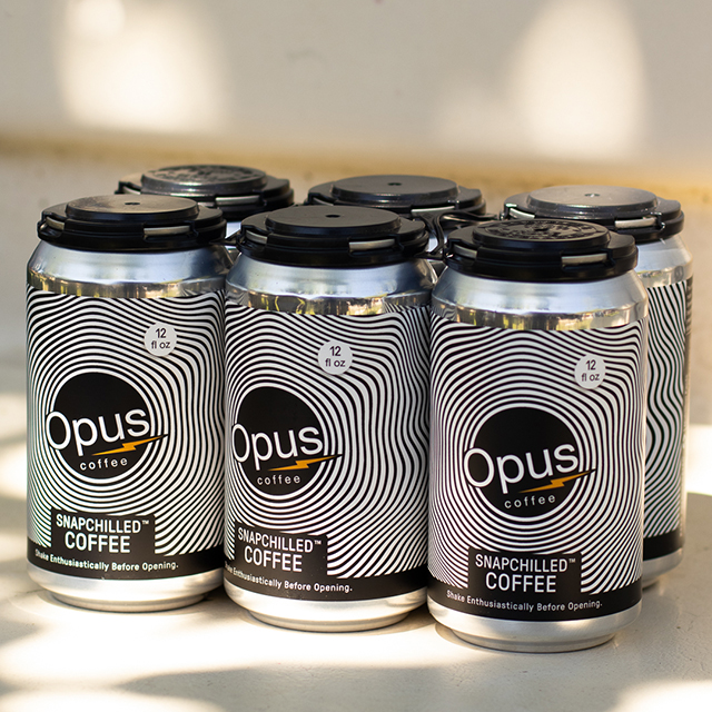 Snapchilled Coffee Cans (6-Pack) - Opus Coffee